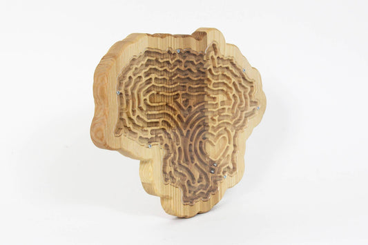 Lavinamasis žaislas - Labirintas Medinis (Šalies Pasirinkimas)