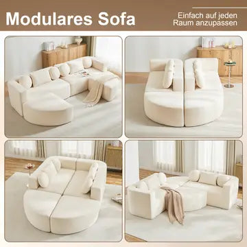 Modulinė panoraminė sofa-lova