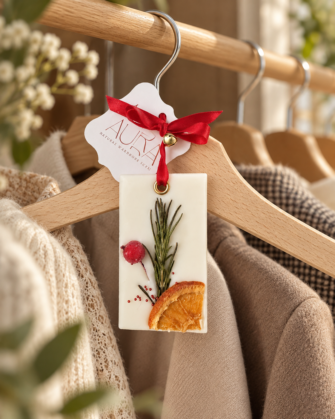 AURA natural wardrobe scent - Kvapai spintai – natūralaus vaško kvapai