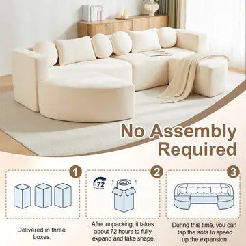 Modulinė panoraminė sofa-lova