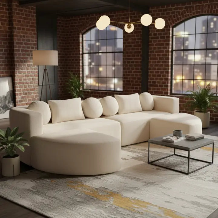 Modulinė panoraminė sofa-lova