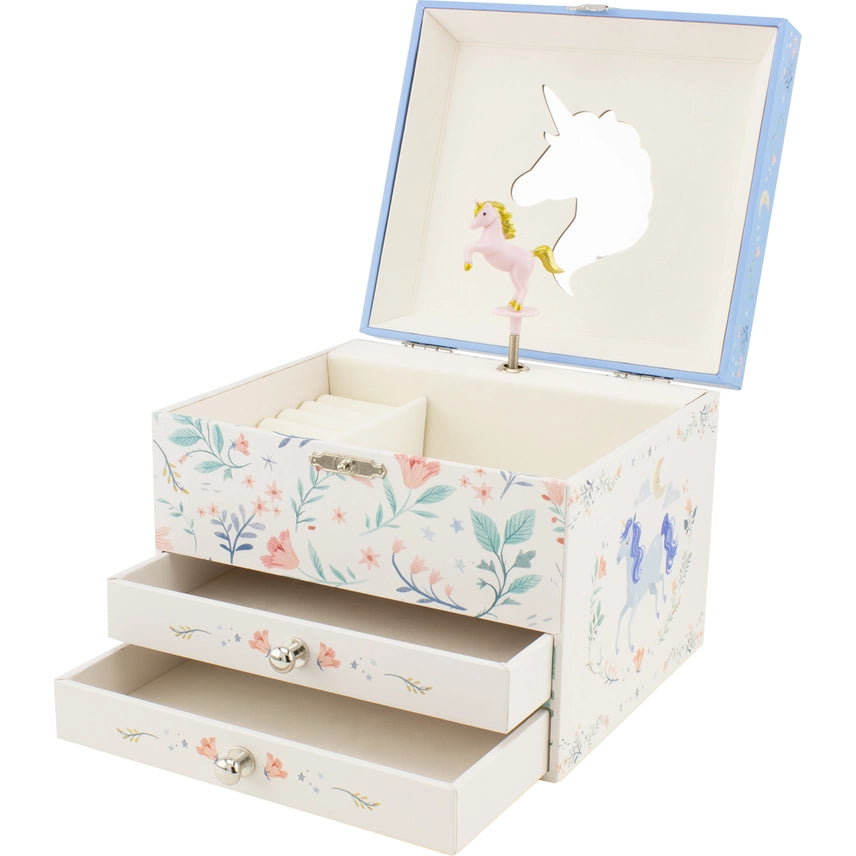 „Vienaragio muzikinė dėžutė su 2 stalčiukais“