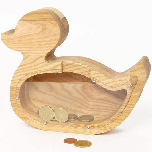 Medinė Taupyklė - Ančiuko formos